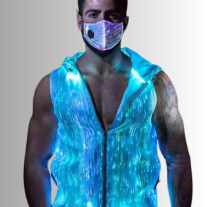 LED Light Fiber Optic Performance Hoodie