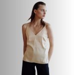 100% Cotton Short Sleeve Yoga Bra Tops