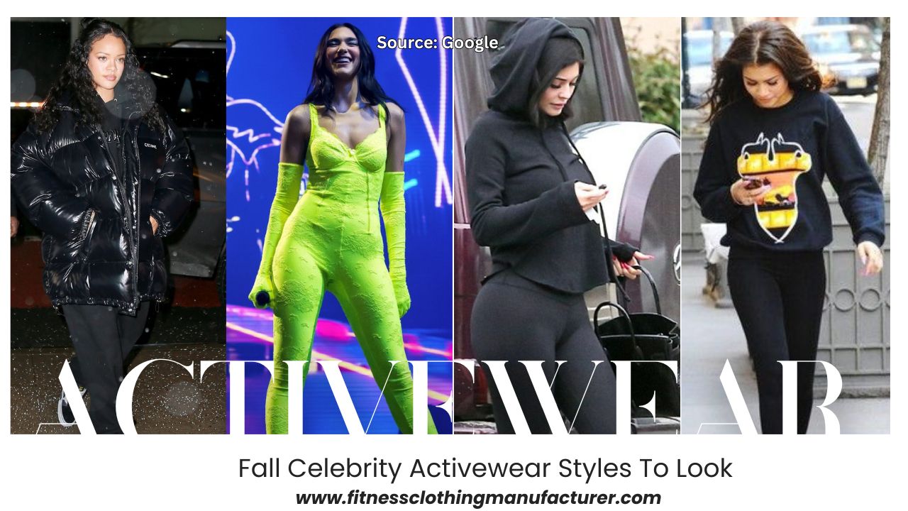 Fall’s Trendiest Celebrity Activewear Looks activewear manufacturer