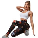 Christmas printed scrunch butt yoga leggings manufacturer
