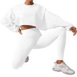 women long sleeve crop top vendor