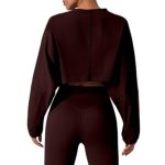 wholesale women long sleeve crop top manufacturer