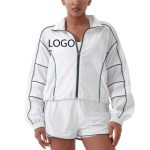 wholesale customized long sleeve fitness jacket manufacturer