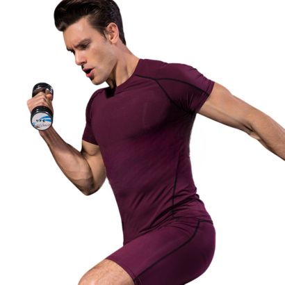 men customized blank gym t-shirt manufacturer