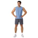antibacterial sleeveless fitness top supplier