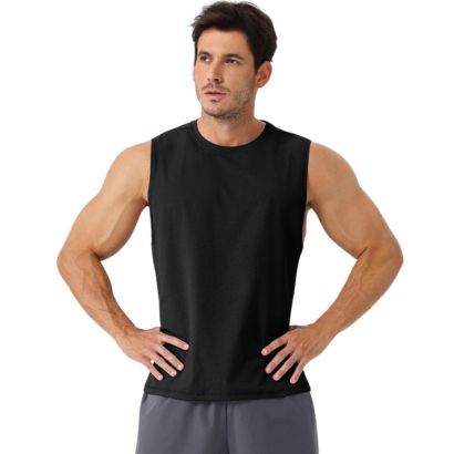 antibacterial sleeveless fitness top vendor