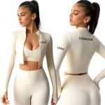 women slim fit yoga clothes supplier