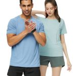 simple light blue t-shirt manufacturer in bulk