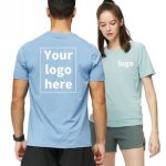 bulk simple light blue t-shirt manufacturers