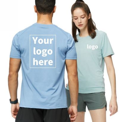 bulk simple light blue t-shirt manufacturers