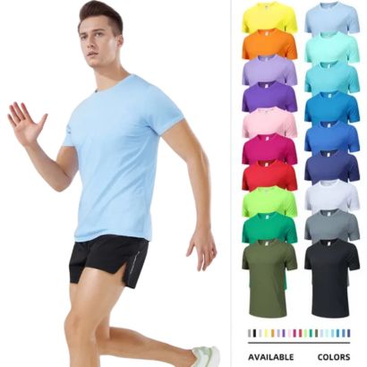 simple light blue t-shirt vendor