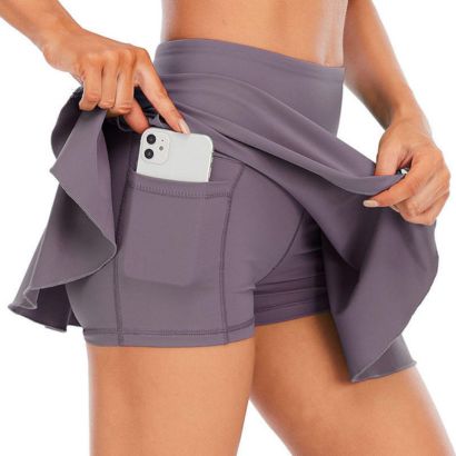 wholesale high waist athletic skirt supplier