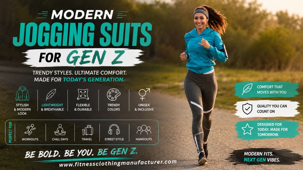 Gen Z Jogging Suit Fashion jogging suit in bulk