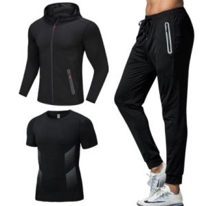 bulk mens 3 piece outdoor sportswear set suppliers