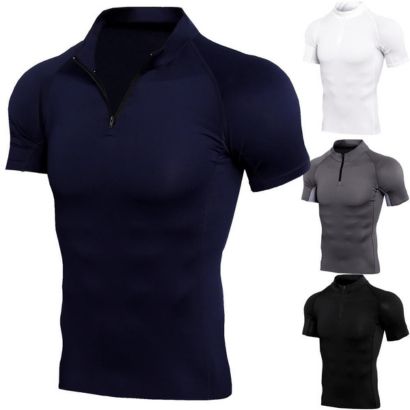 wholesale mens quick dry gym training t-shirt suppliers
