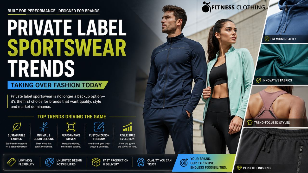 Latest Private Label Sportswear Trends Shaping Fashion private label sports wear wholesalers